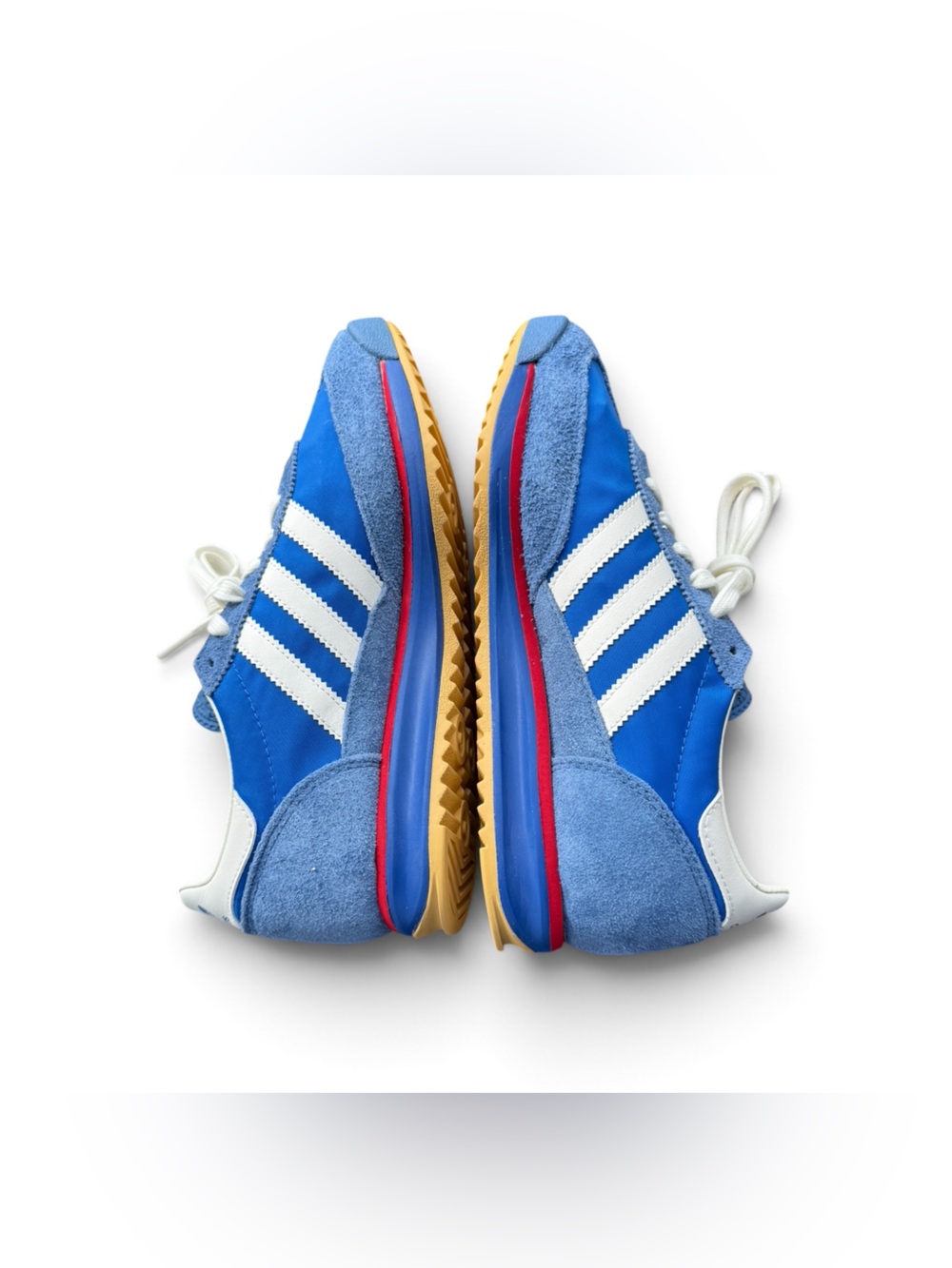 NWOT adidas Men’s SL 72 Sneakers in Blue and White